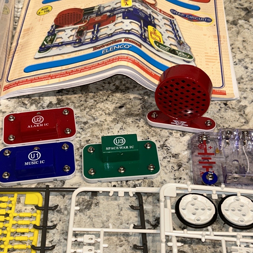 ELENCO Snap Circuits Experiments Electronics Discovery Kit ...
