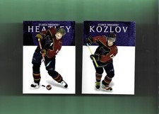 BOTH! ATLANTA! 2003-04 Topps PRISTINE DANY HEATLEY/SLAVA KOZLOV EXCEPTIONAL!