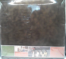 C.R. Gibson Heritage Brown Suede 12 x 12 Scrapbook Album with 15 Pages