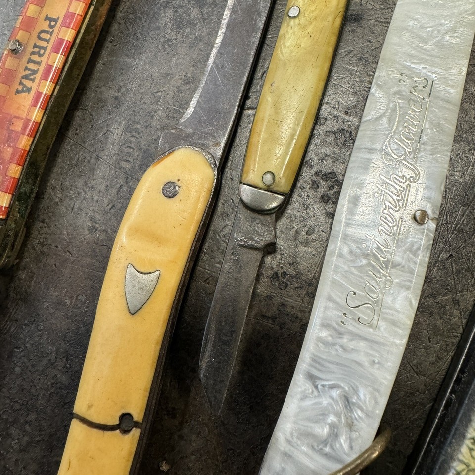 VINTAGE Pocket Folding Knife Lot eBay