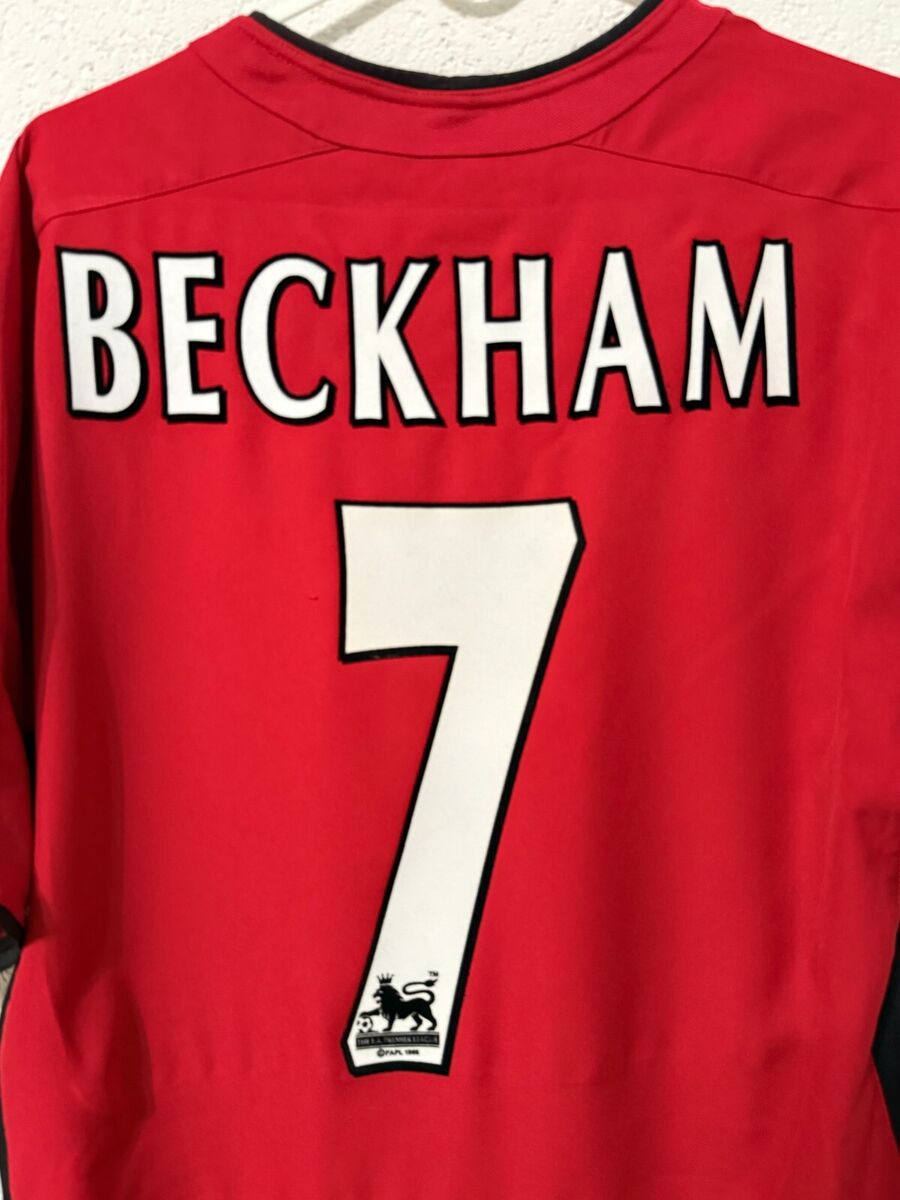 David Beckham #7 Jersey Manchester United Football Shirt David Beckham #7 Jersey Manchester United Football Shirt