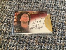 THE SCORPION KING ARPID GRANT HESLOV AUTO CARD A4 2002 INKWORKS UNCIRC. RARE