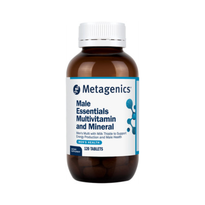 Metagenics - Male Essentials Multivitamin and Mineral 120 Tablets - Mens Multi