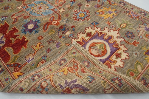 3 x 10 ft Gray Bidjar Oriental Afghan Hand knotted Transitional Runner Rug - Picture 14 of 19