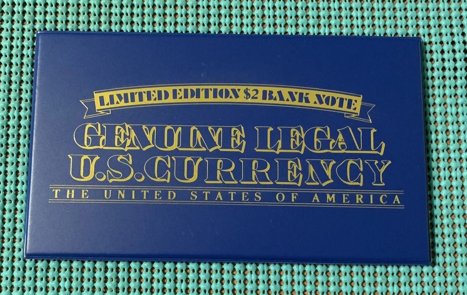 Signing of The Declaration of Independence Colorized $2 Bill U.S. Legal Tender - Image 4 of 4