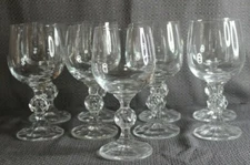 Klaudie by Crystalite set of 9 wine glasses