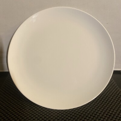 Bernardaud Domus Blanc Ass. Ultra White Porcelain Plate 10.5  X .5  France