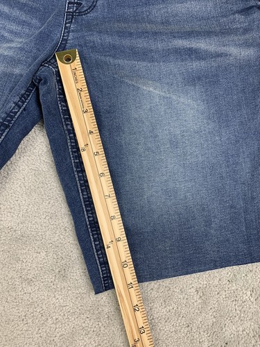 Hudson Kids Denim Pull-On Knit Short Size XL Draw String Raw Hem NWT - Picture 12 of 15
