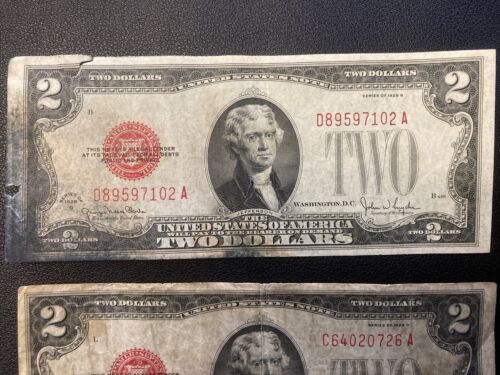 Star Repeater $2 Note And More 1928, 1953, 1963, 2013 Two Dollar Bill * - Picture 4 of 11