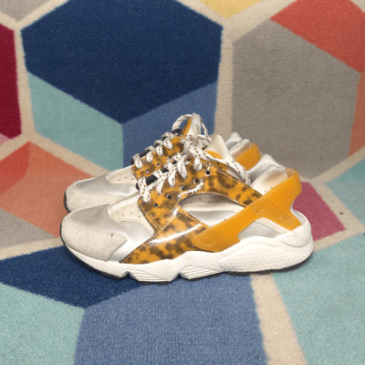Nike  Women`s  Air Huarache Run OG Tortoise Shell Curry Phantom White Size 7