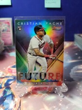 Christian Pache 2021 Bowman’s Best RC Future Vibrance #BFV-9 Atlanta Braves 