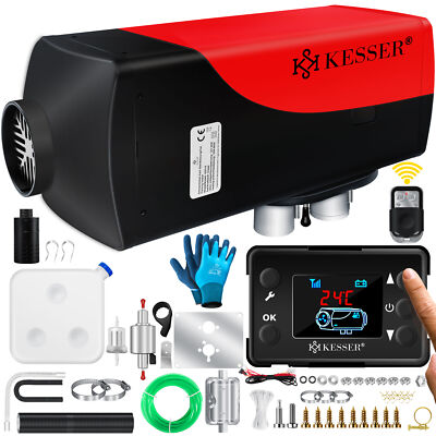 KESSER  Standheizung Diesel Heizung 8KW Auto Lufterhitzer Air Heater PKW LKW LCD