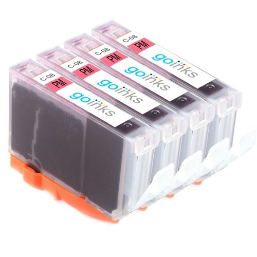 2 Cartouches D'encre MAGENTA Compatibles Canon PIXMA IP5300, IP6600D, Etc. - Go Inks - Neuves