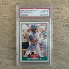1989 Score Traded Traded Ken Griffey Jr. #100T Rookie RC, PSA 8