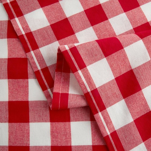Pioneer Woman ~ Charming Check ~ 70" Round ~ Cotton ~ Fabric Tablecloth - Picture 5 of 7