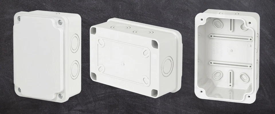 Abzweigkasten Verteilerkasten Abzweigdose Verteilerdose  IP65 Aufputz Feuchtraum - Bild 4 von 4