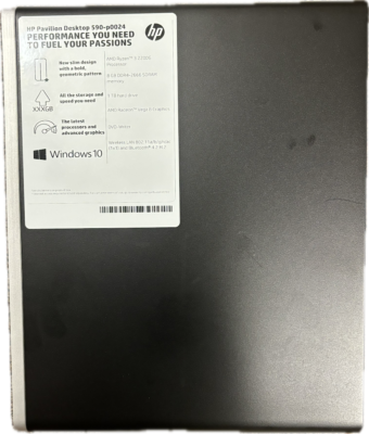 HP Ryzen 3 2200 - 16go Ram - SSD 256Go - Win 11