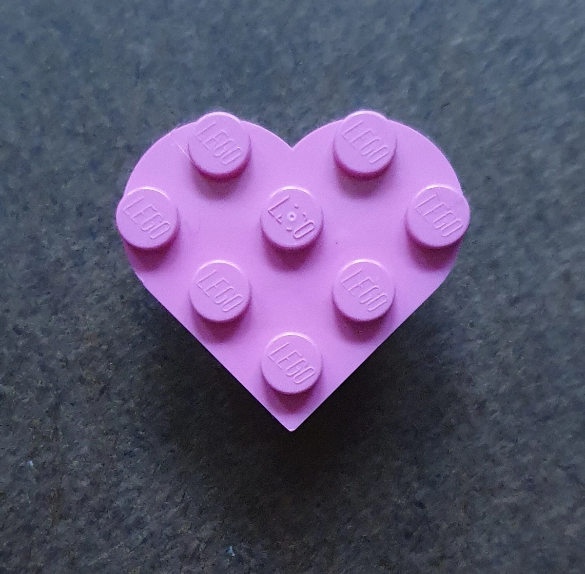 Lego Heart Badge Custom Made Brooch Tie Pin Valentines Day