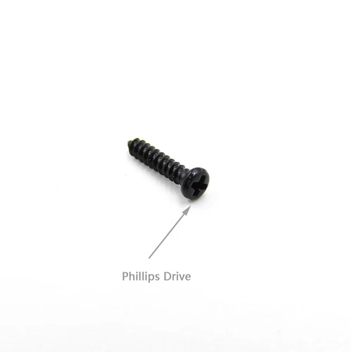 Black Self Tapping Screw Phillips Pan Head Small Micro M1 M1.2 M1.4 M1.6 M1.7 M2 - Picture 6 of 8