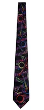 Men's Assorted Musical Instruments Tie - NWT