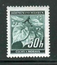 BOHEMIA & MORAVA GERMANY STAMP WWII OCCUPATION MINT HINGED LOT 17831