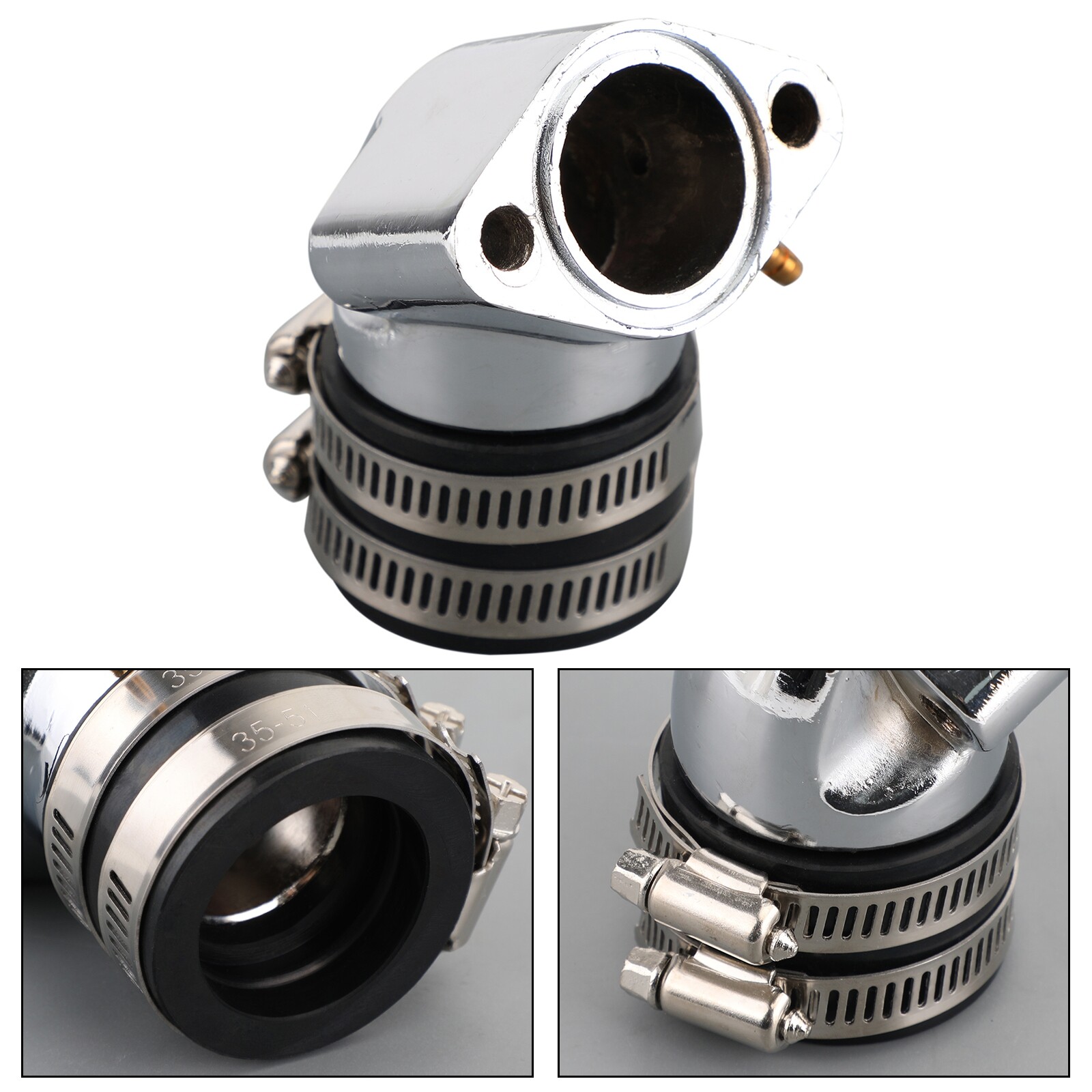 High-Performance Aluminum Intake Manifold for GY6 150cc Scooters & GoKarts