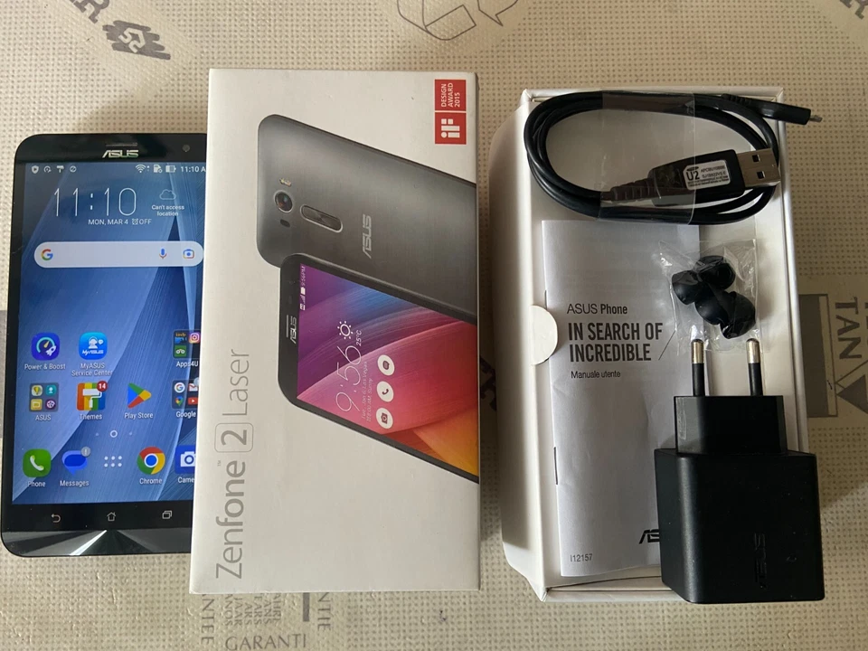 SMARTPHONE ASUS ZENFONE 2  MOD. ZE600KL (Z00MD) 3 GB RAM - 16 GB ROM - DUAL SIM - Immagine 3 di 4