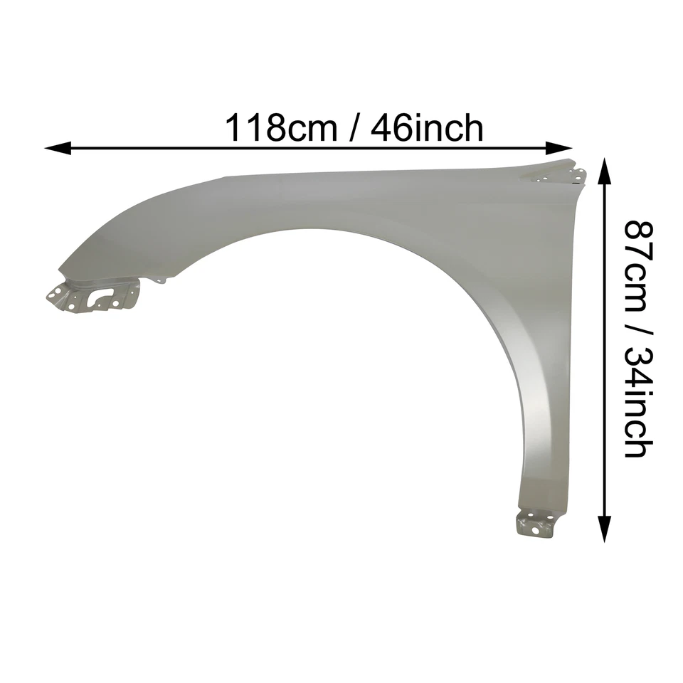 Steel Front Left Driver Side Fender for 2013 14 15 16 2017 Cadillac XTS 23149537 Foto 3 de 4