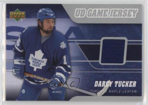 2006-07 Upper Deck UD Game Jersey Darcy Tucker #J2-DT - Picture 1 of 4