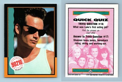 Non Sport Trading Cards Trading Card Singles Collectables In The Beginning 81 Beverly Hills 90210 Topps 1991 Trading Card