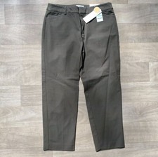 New Charter Club Womens 8 Newport Crop Region Green Slim Leg Pants Slacks NWT