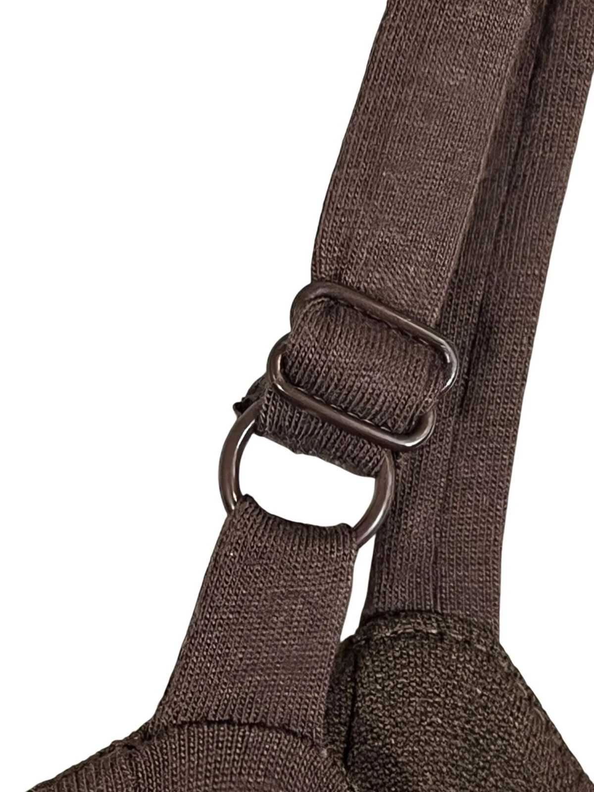 VETEMENTS Abito INC donna L marrone tank boho western ricamo floreale Y2K retrò festival
