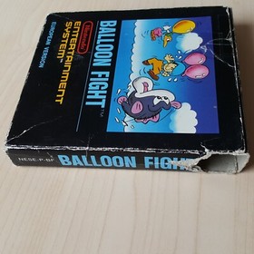 NES Balloon Fight in OVP PAL B Spiel Boxed (OVP besch&auml;digt)