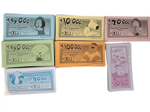 The Game of Life Family Guy REPLACEMENT PARTS PIECES YOU CHOOSE - Picture 12 of 12