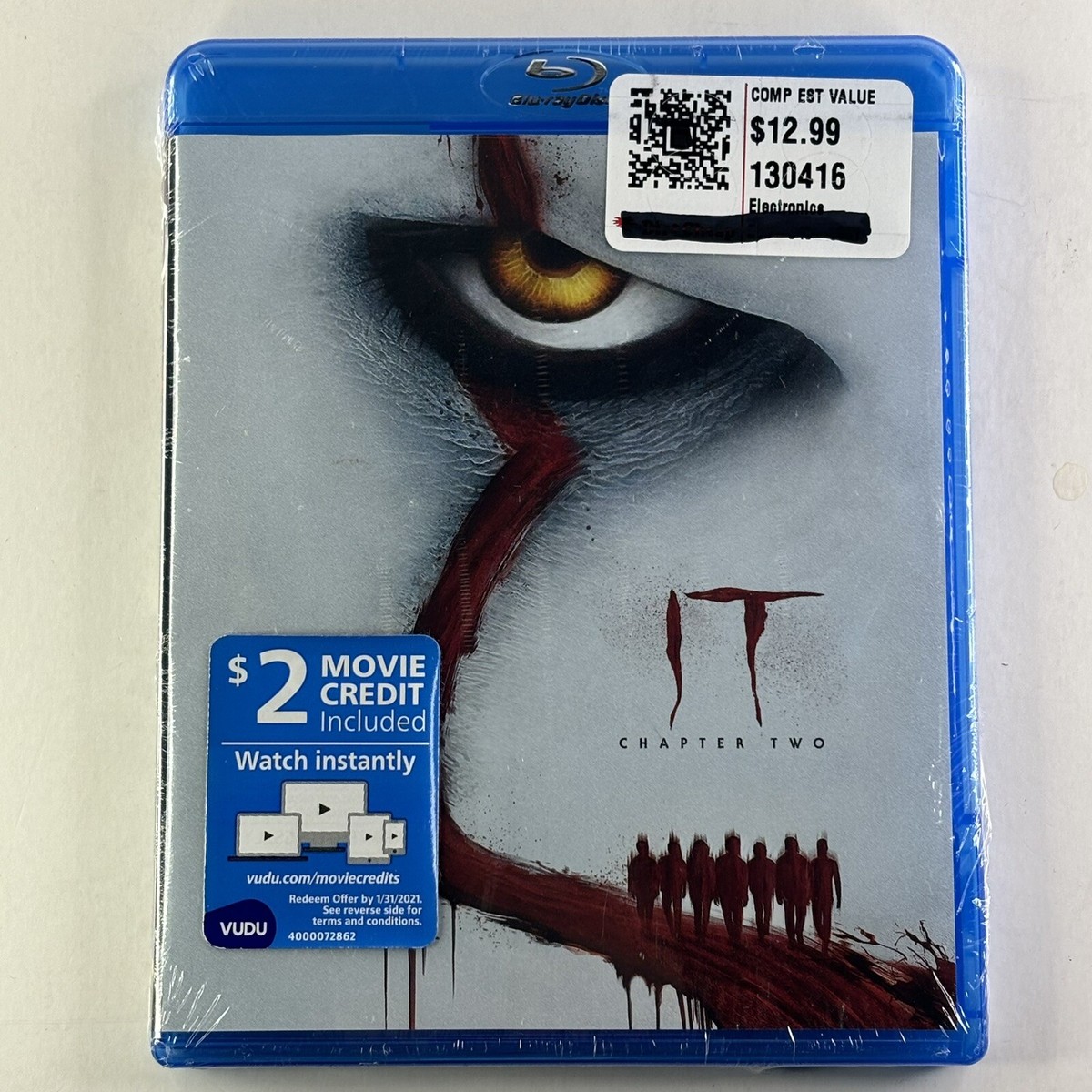 It Chapter Two (Blu-Ray NEW James McAvoy Jessica Chastain Bill Hader - Main Image