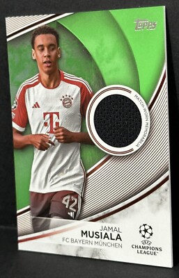 2023-24 Topps UEFA Club Competitions Jamal Musiala Match