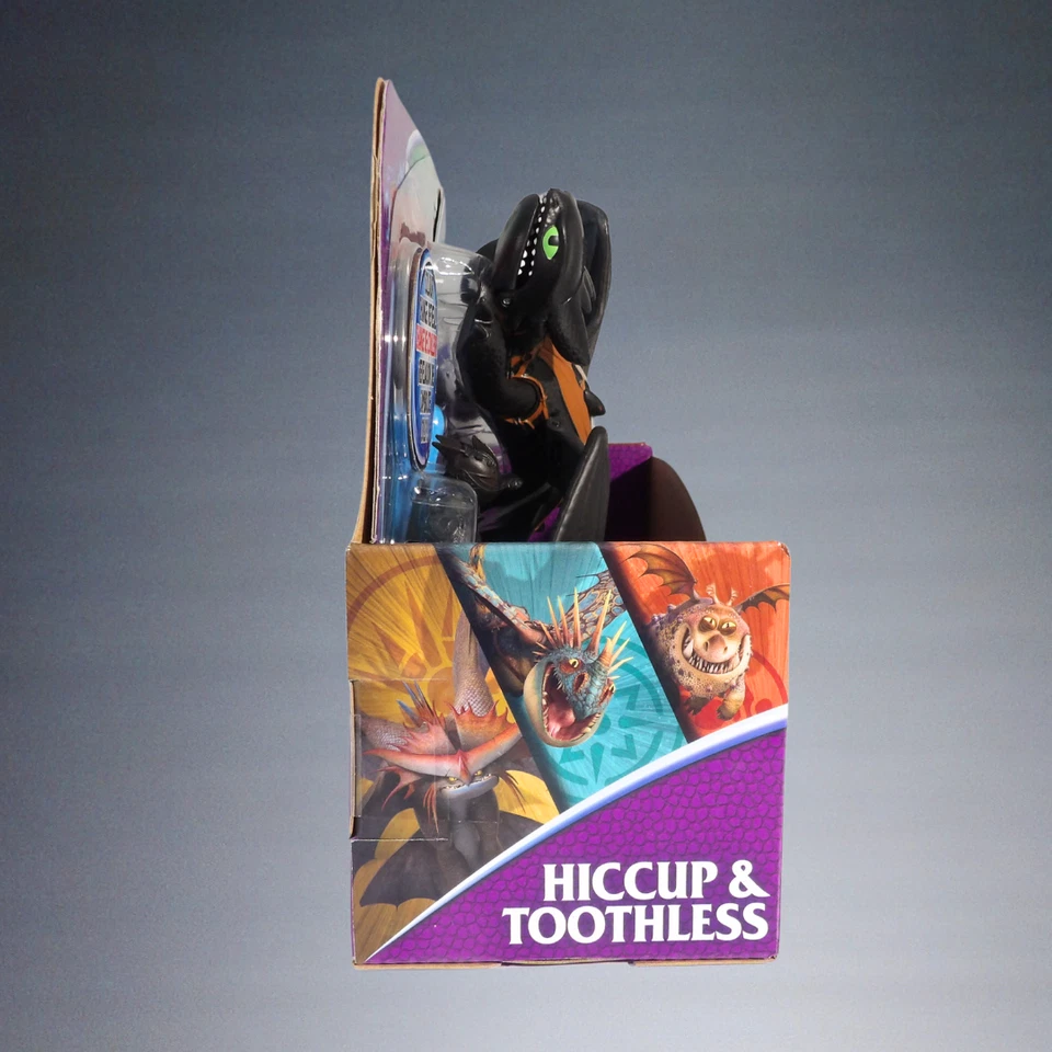 FIGURAS SPIN MASTER DREAMWORKS DRAGONES HIPO REVELADO + CAMBIO DE COLOR SIN DIENTES Foto 2 de 4