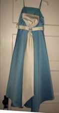 Forever Yours Girl  s Teal Flower Girl Bridesmaid Dress Size 4t Wedding