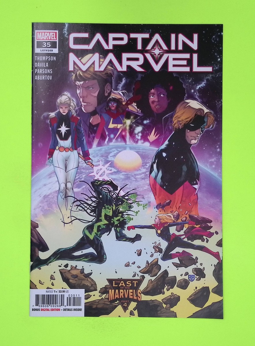 captain marvel 雑誌 Captain Marvel #35 Vol. 9 2022 Marvel Comics High Grade Comic Book