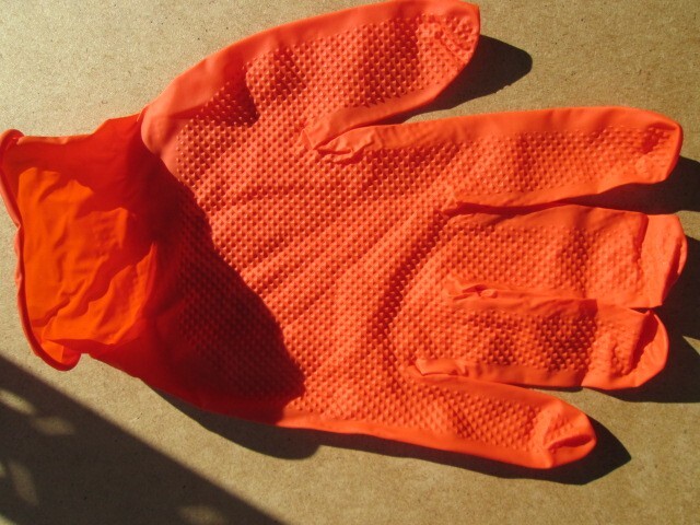 Paire De Gants Tactiles Orange – Taille Unique, Neuf Avec Étiquettes