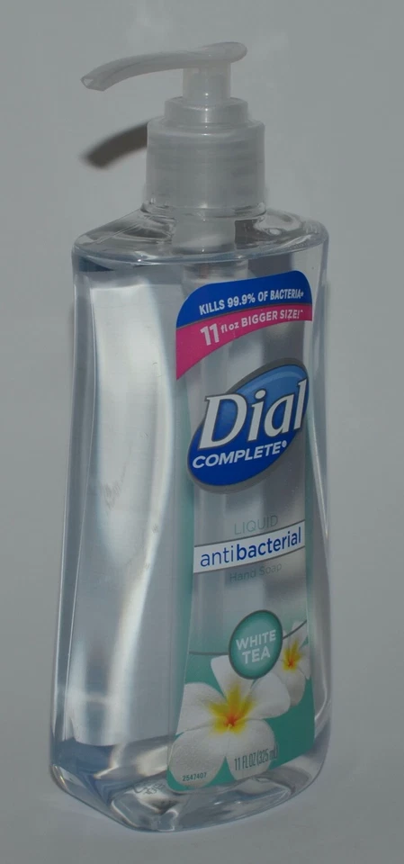 1个表盘完整白茶液手皂洗涤11盎司泵防泡大泵 — 第 3/4 张图片