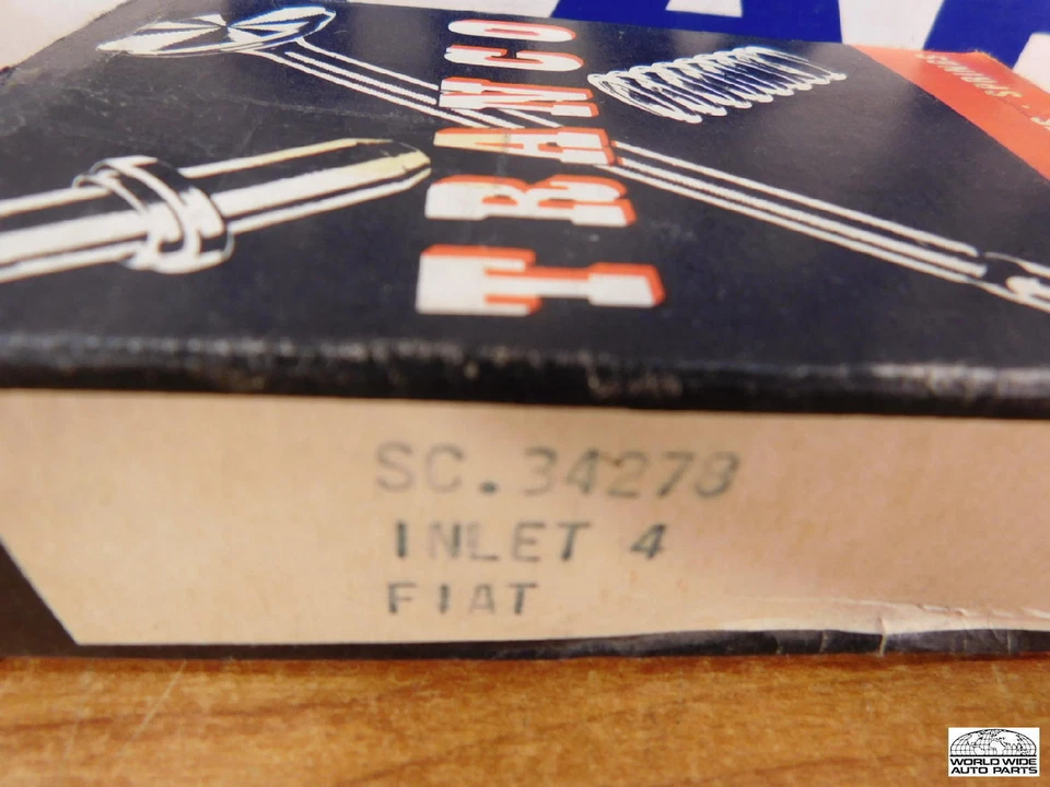 Válvula de admisión Fiat 850 cupé araña 817cc 843cc 1965-1969 Foto 3 de 4