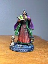 Painted Elf Wizard Mage Warlock Miniature , Pro Painted D D DND Miniature