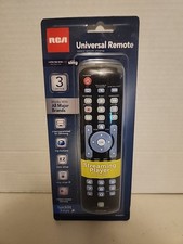 RCA 3-Device Universal Remote Control Big Buttons with Backlit Keys RCRN03BE-NEW