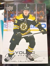 2025-26 Upper Deck Series 1 - Young Guns Michael Callahan #222 (RC)