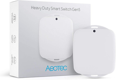 Heavy Duty Smart Switch, Z-Wave plus Home Security ON/OFF Controller, 40 Amps Re