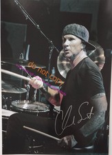 CHAD SMITH Autographed signed photo