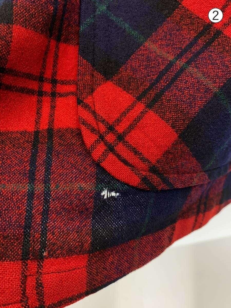 Pendleton Wool Check Jacket M Red Classic Pattern… - image 5