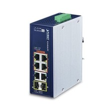 IGS-824UPT Industrial 4-Port 10/100/1000T 802.3bt PoE  2-Port 10/100/1000T ...