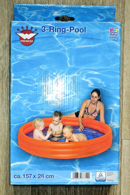 Happy People 3~Ring~Pool Swimmingpool 157 x 28 cm ~ NEU OVP 77712